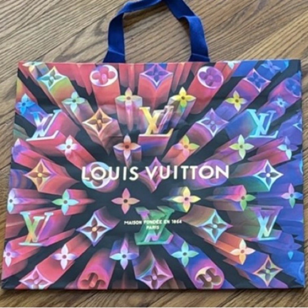 Louis Vuitton Multicolor Holiday Shopping Bag